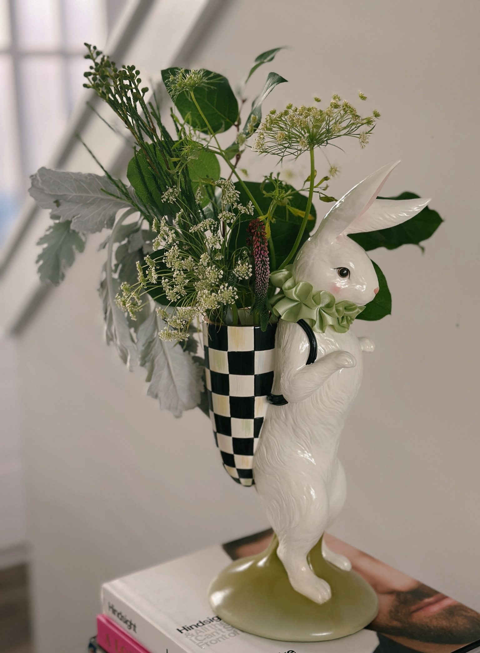 Easter Bunny!

Mackenzie Childs 
Easter decor
Bunny vase