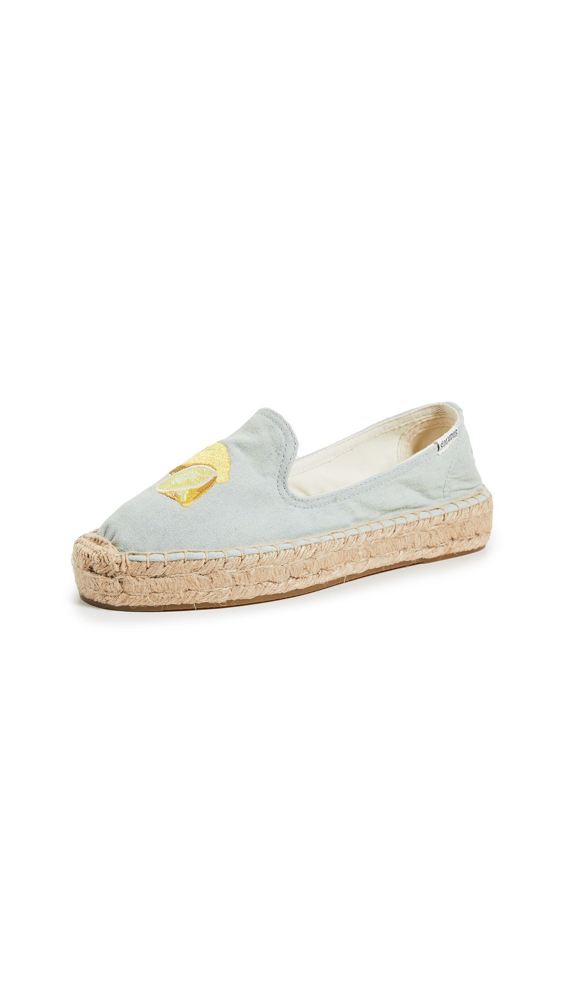 Soludos Lemons Smoking Slippers | Shopbop