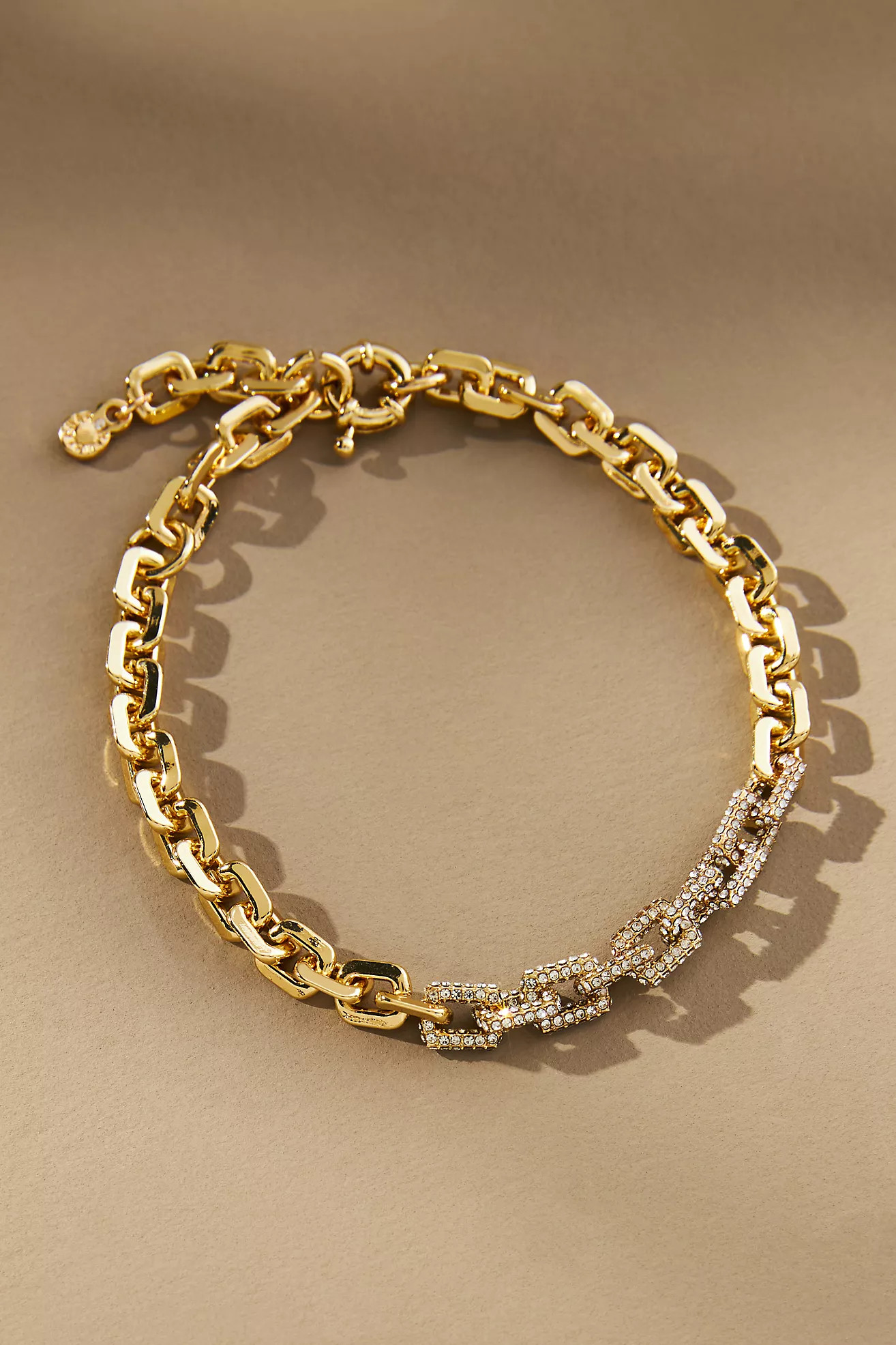 BaubleBar Heidi Pavé Chain Bracelet | Anthropologie (US)