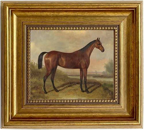 Schooner Bay Co. – William Barraud Hunter in Landscape Oil Painting Print on Canvas in Antiqued... | Amazon (US)