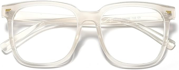 PANNER Oversized Square Blue Light Blocking Glasses for Women Men Anti Glare Reduce Eyestrain Com... | Amazon (US)