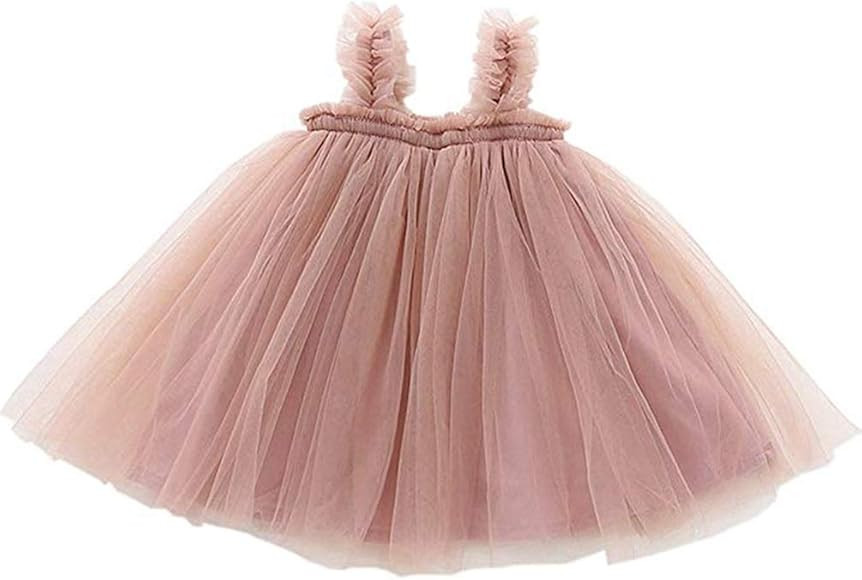Rysly Baby Girls Toddler Tutu Dress Sleeveless Princess Infant Tulle Sundress Size 9-36 Months | Amazon (CA)