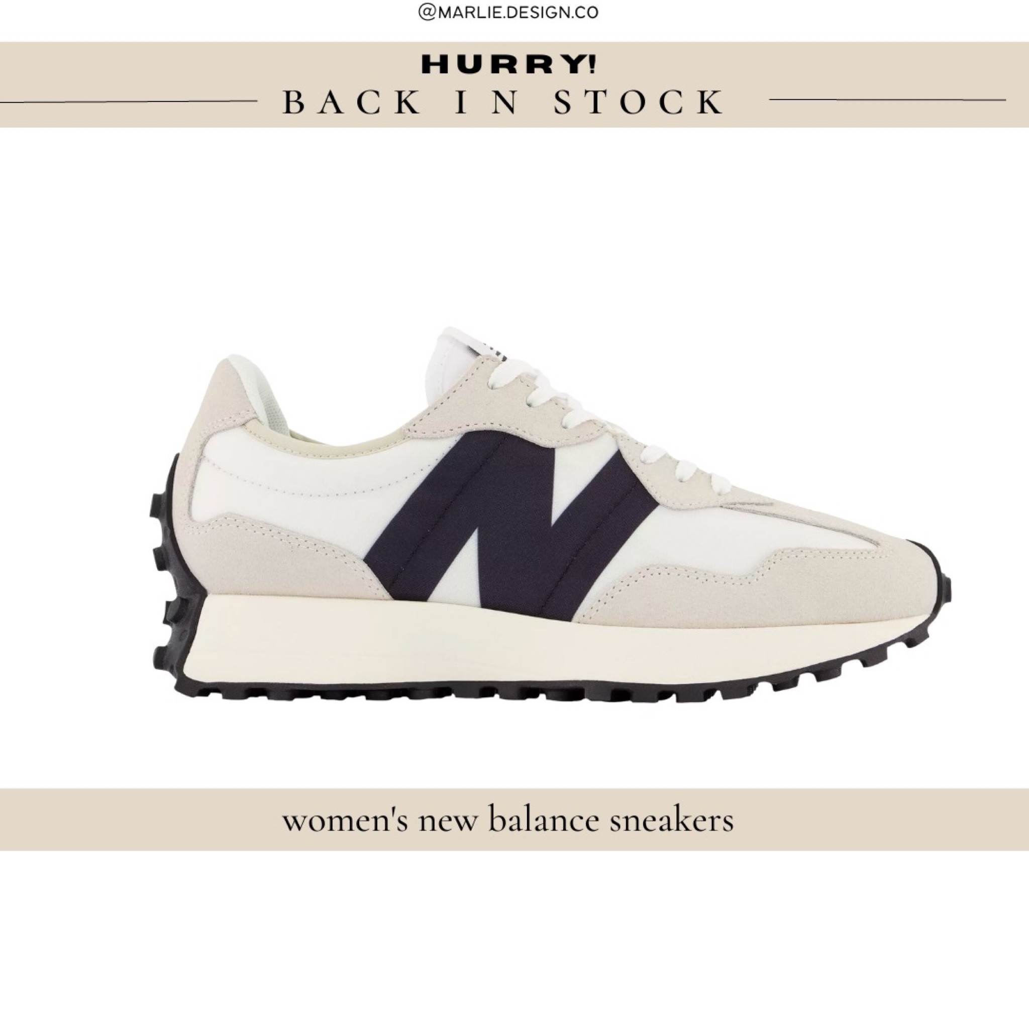 Back in stock | womens new balance 327 sneakers | new balance sneakers | neutral sneakers | summer sneakers 

#LTKshoecrush #LTKstyletip #LTKunder100