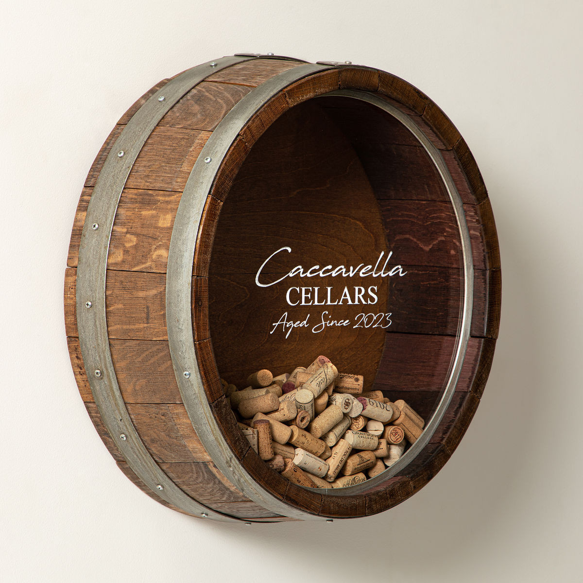 Personalized Wine Barrel of Memories | UncommonGoods