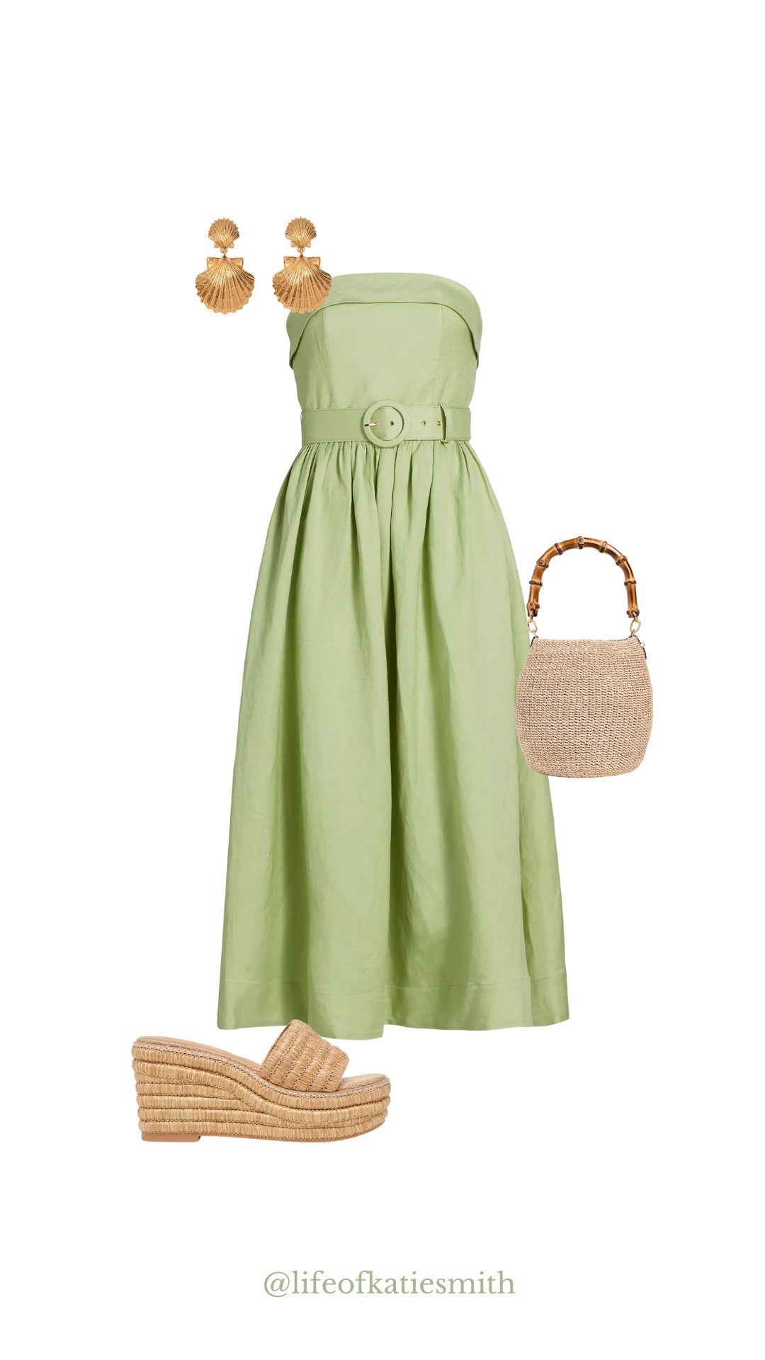 Springtime dress look 🌴

Spring dress, spring styling, raffia shoes, wedding guest, wedding guest inspo, summer dress, rehearsal dinner dress, spring inspo, summer inspo, cocktail party 

#LTKFindsUnder100 #LTKSpringSale #LTKStyleTip