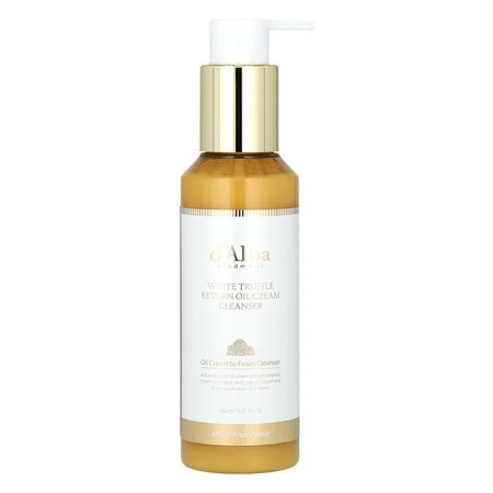 d Alba White Truffle Return Oil Cream Cleanser 5.07 fl oz (150 ml) | Walmart (US)