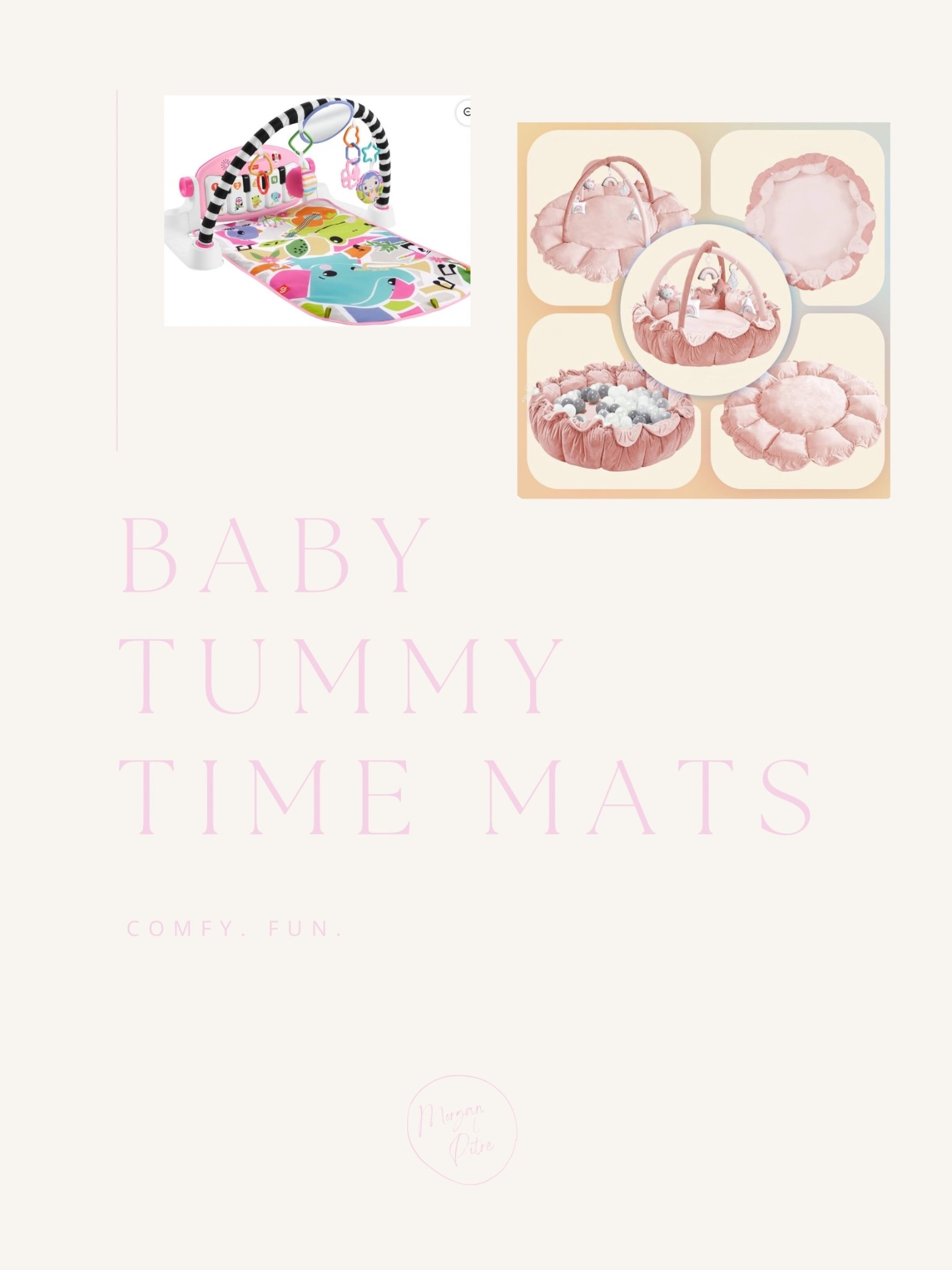 ✨ Tummy time made fun & cozy! ✨
These are my favorite baby tummy time mats for daily play, early development, and sweet bonding moments 🤍 Perfect for newborn tummy time, infant play mats, and baby activity mats that support head control, neck strength, and sensory development. Love how soft, cushioned, and easy-to-clean these mats are—great for floor play, milestone practice, and baby-safe play spaces. A must-have for baby essentials, nursery favorites, new parent must haves, and baby gear finds.

#LTKmomlife #LTKBaby #LTKKids