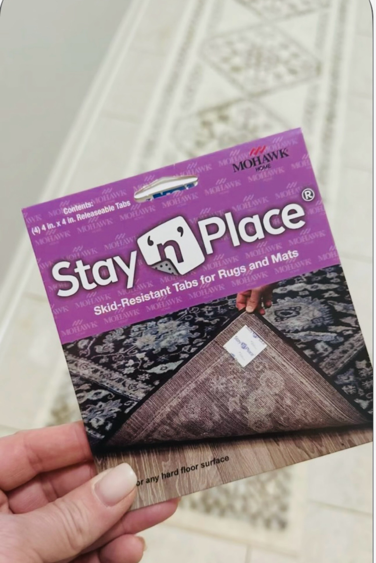 Use these on the corners of your rugs and high traffic areas. Especially if you have someone with a potential for a tripping hazard. We love putting these on our runners!

#LTKActive #LTKFindsUnder50 #LTKHome
