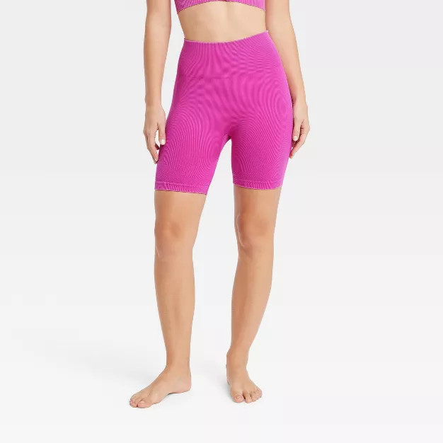 Women's High-Rise Seamless Bike Shorts 6" - JoyLab™ | Target