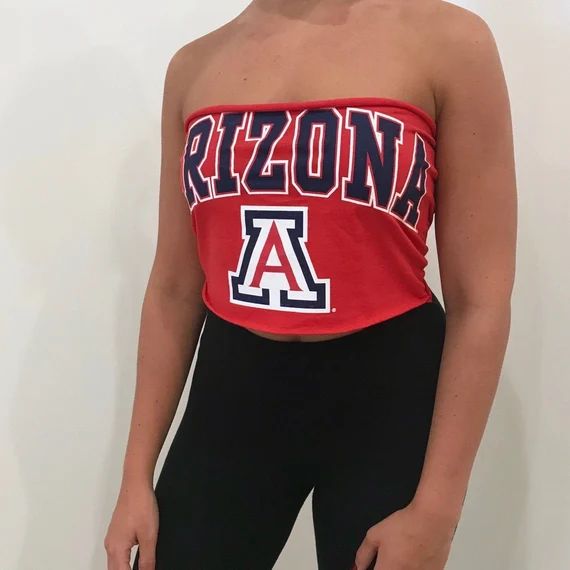 Arizona Wildcats Tie Tube Top / Tailgate Clothing / Game Day / | Etsy | Etsy (US)