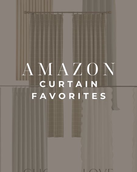 My top curtain finds from Amazon! 

Curtains, velvet curtains, window coverings, drapes, Amazon curtains, office, window treatments, neutral home, Living room, bedroom, guest room, dining room, entryway, seating area, family room, Modern home decor, traditional home decor, budget friendly home decor, Interior design, look for less, designer inspired, Amazon, Amazon home, Amazon must haves, Amazon finds, amazon favorites, Amazon home decor #amazon #amazonhome

#LTKsalealert #LTKstyletip #LTKhome