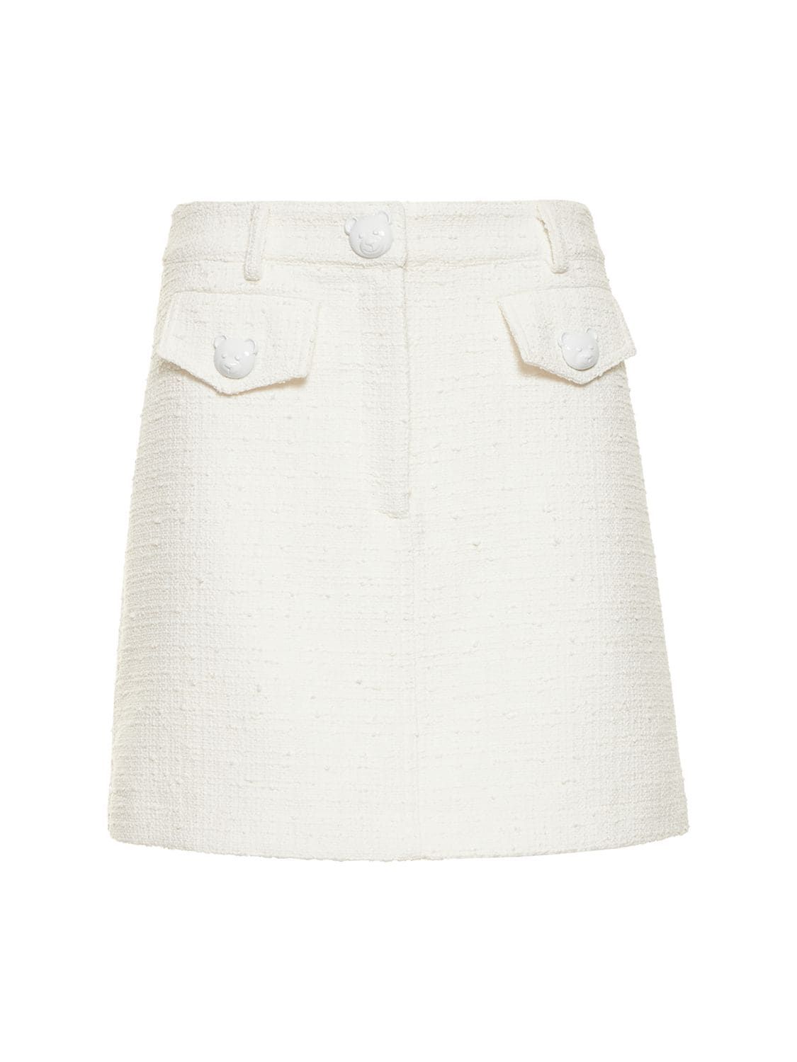 Cotton Blend Tweed Mini Skirt | Luisaviaroma