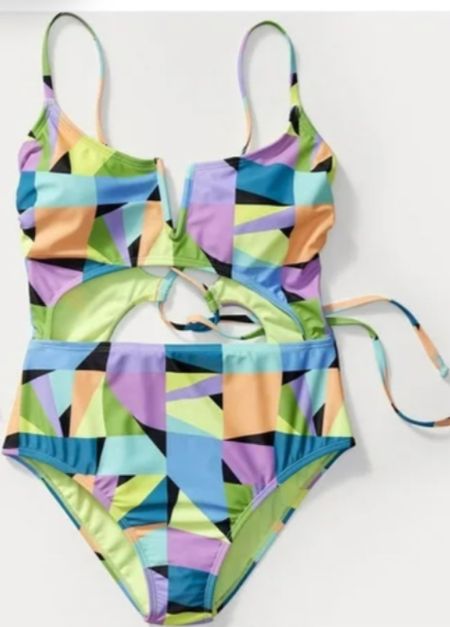 Walmart swim . Affordable one piece , spring break suit . 

#LTKSpringSale #LTKfindsunder50 #LTKswim
