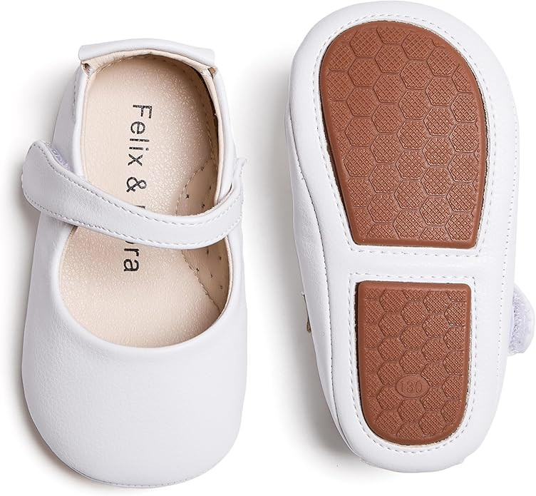 Soft Sole Baby Shoes - Infant Baby Walking Shoes Moccasins Rubber Sole Crib Shoes | Amazon (US)