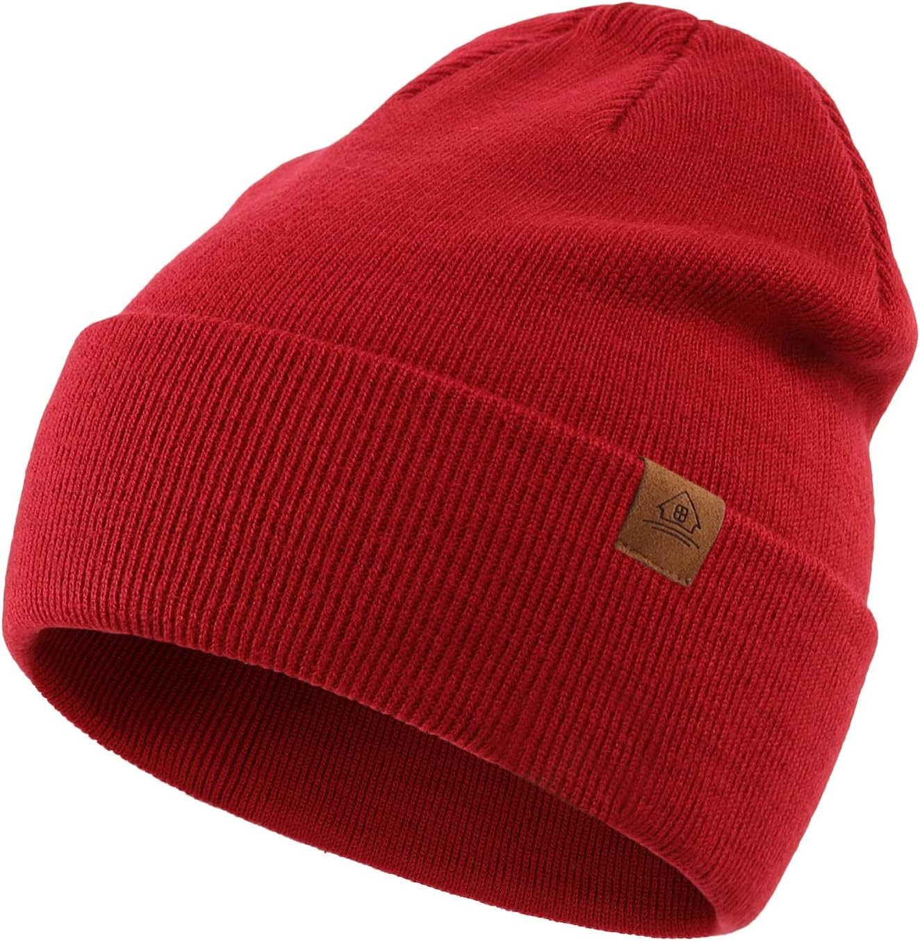 Home Prefer Warm Knit Cuffed Toddler Baby Beanie for Boys Girls Winter Hat for Kids Child Teens Christmas | Amazon (US)