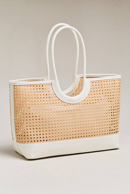 Shiraleah Lyra Woven Tote Bag | Anthropologie (US)