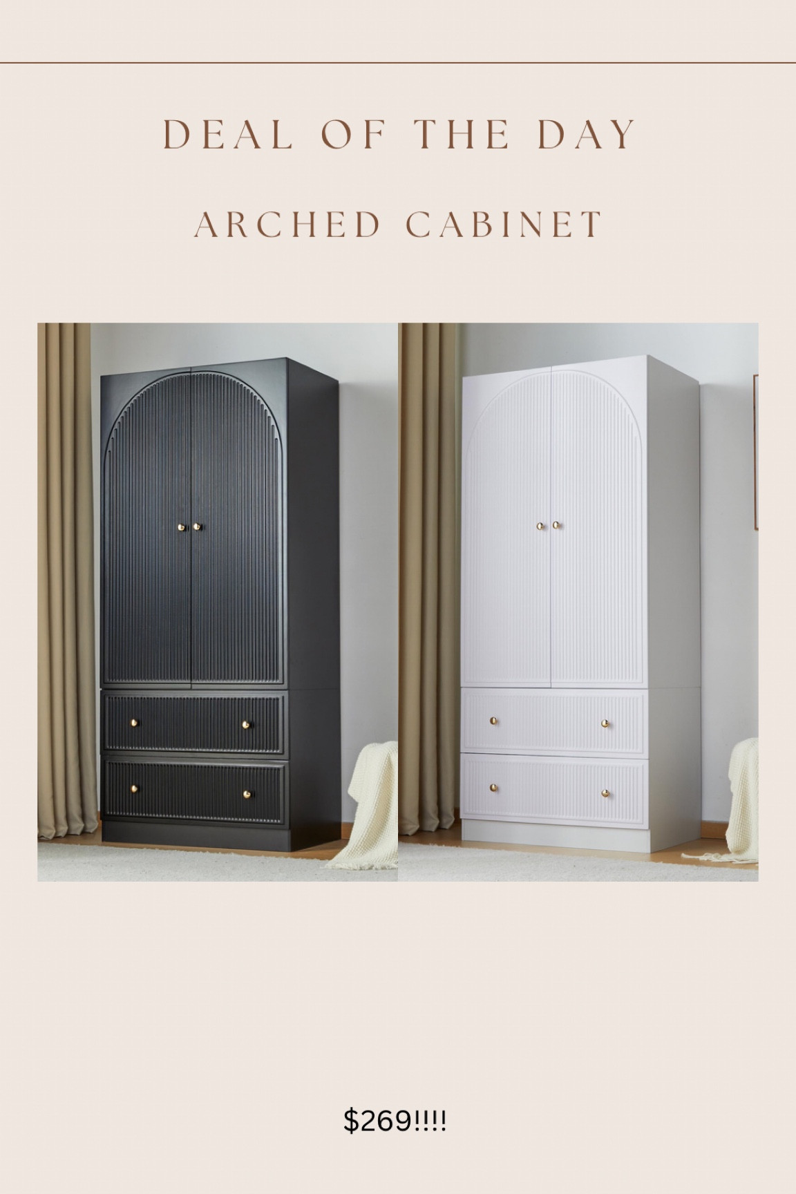 BRAND NEW ITEM 🙌🏻🙌🏻🙌🏻😍😍 the best priced cabinet I’ve found yet! High sellout risk!

Also comes with a removable clothing rack!


**It’s also on Wayfair for a little more, but there is one 5⭐️ review there already!**

#LTKsalealert #LTKhome