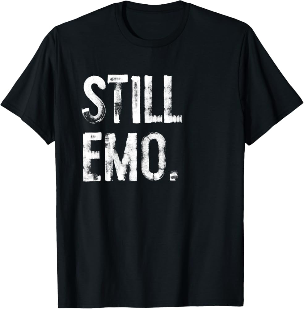 Still Emo Goth Gothic Alt Aesthetic T-Shirt | Amazon (US)