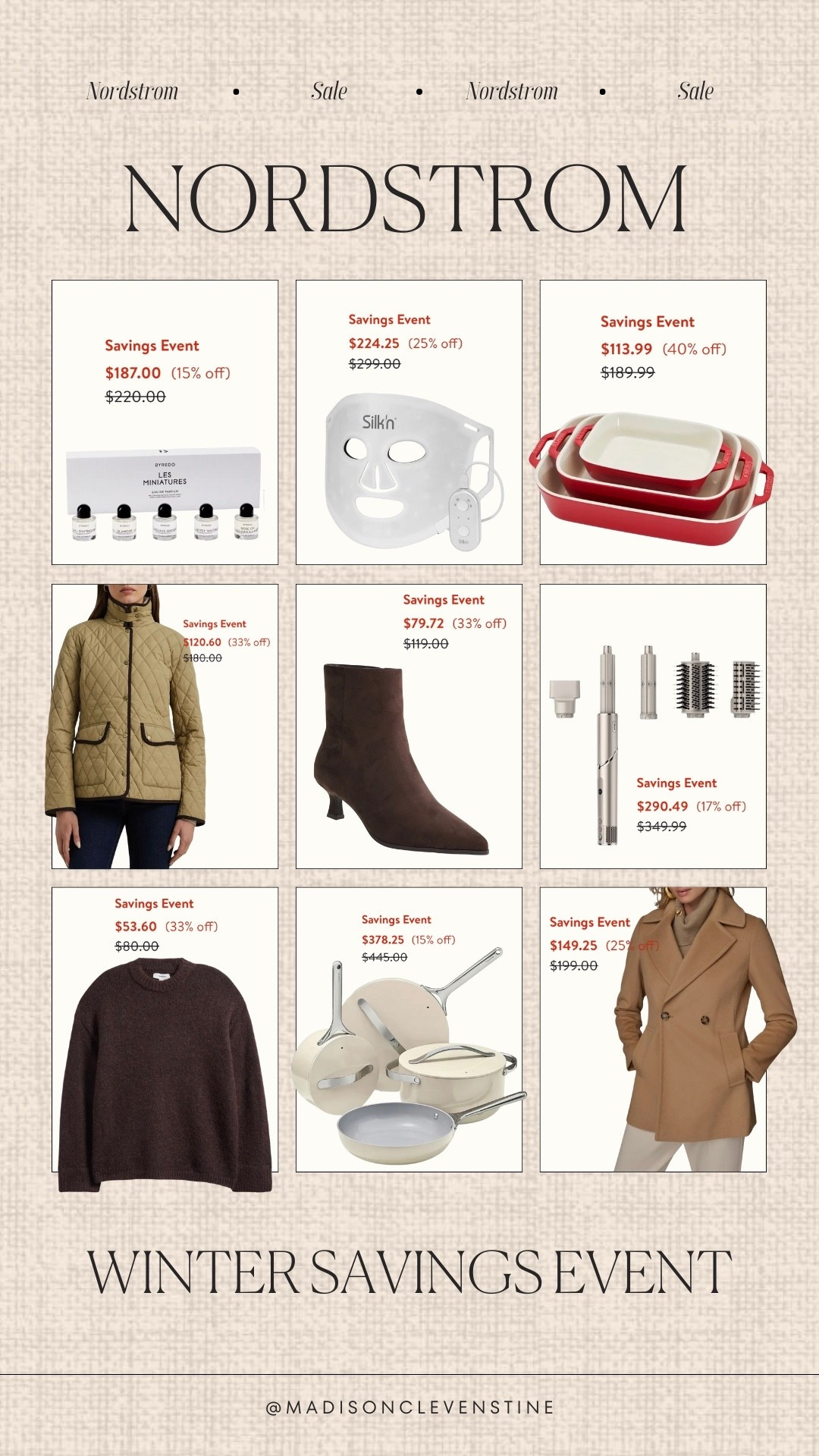 Here are some of my favorite pics from the Nordstrom savings event 🤩 So many amazing deals! 🔗 

#LTKGiftGuide #LTKFindsUnder100 #LTKSaleAlert