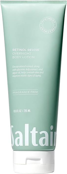 Saltair Retinol Revive Night Lotion – Dual-Action Retinol Body Lotion for Smoother, Firmer Look... | Amazon (US)