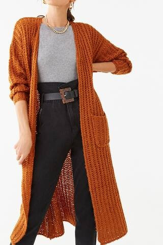 Longline Knit Cardigan | Forever 21 (US)