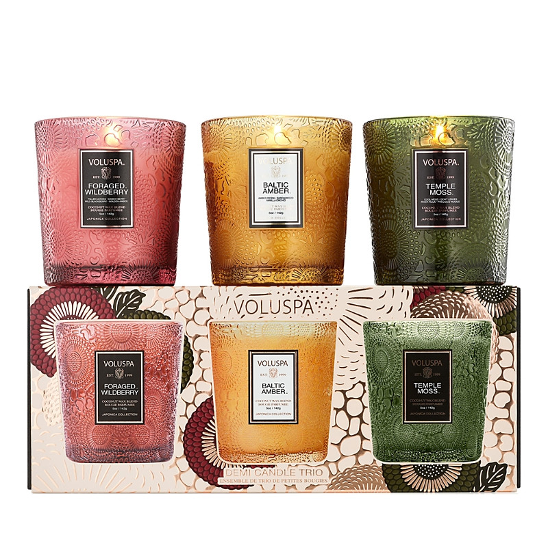 Voluspa Restoration Demi Trio 5 oz. Candle Gift Box, Set of 3 | Bloomingdale's (US)