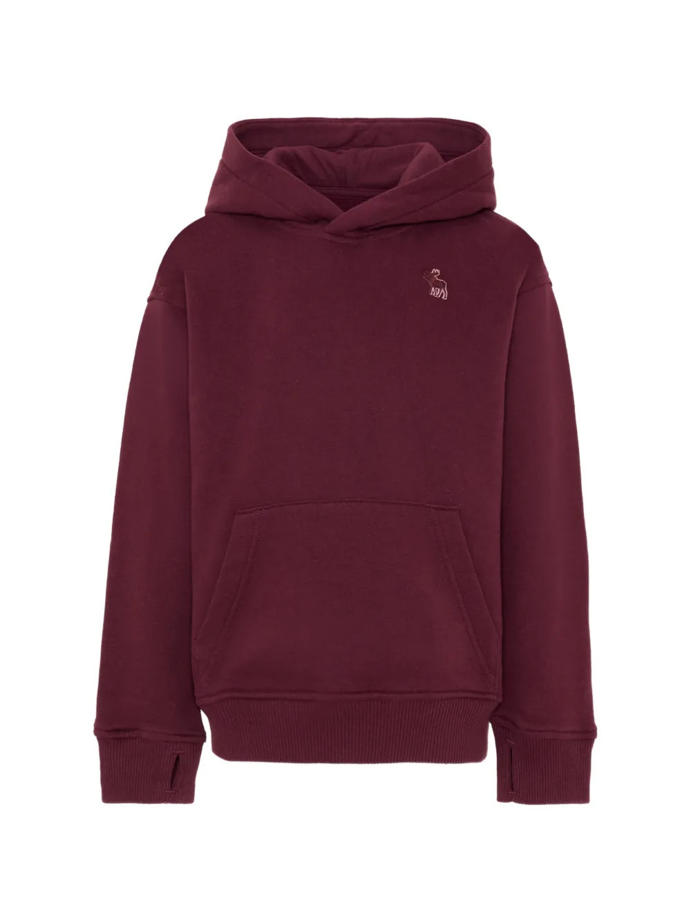 ABERCROMBIE FITCH KIDS hooded kangaroo-pocket sweatshirt - Red | Farfetch Global