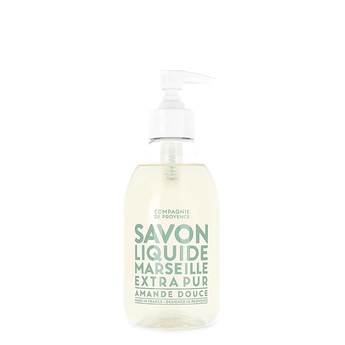 Compagnie de Provence Savon de Marseille Extra Pure Liquid Soap - Sweet Almond - 10 Fl Oz Plastic... | Amazon (US)