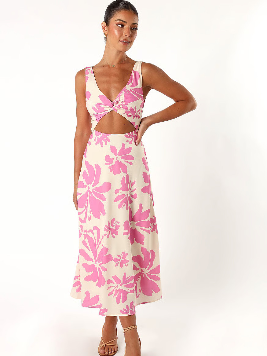 Lendall Cutout Midi Dress | Victoria's Secret (US / CA )