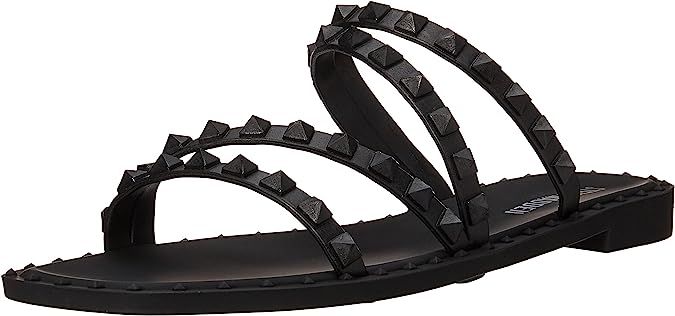 Steve Madden Women's Skyler Flat Sandal | Amazon (US)