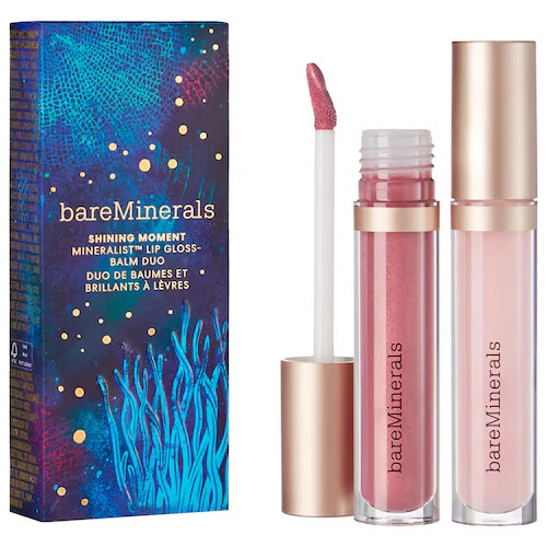 bareMineralsShining Moment Mineralist Lip Gloss Duo | Sephora (US)