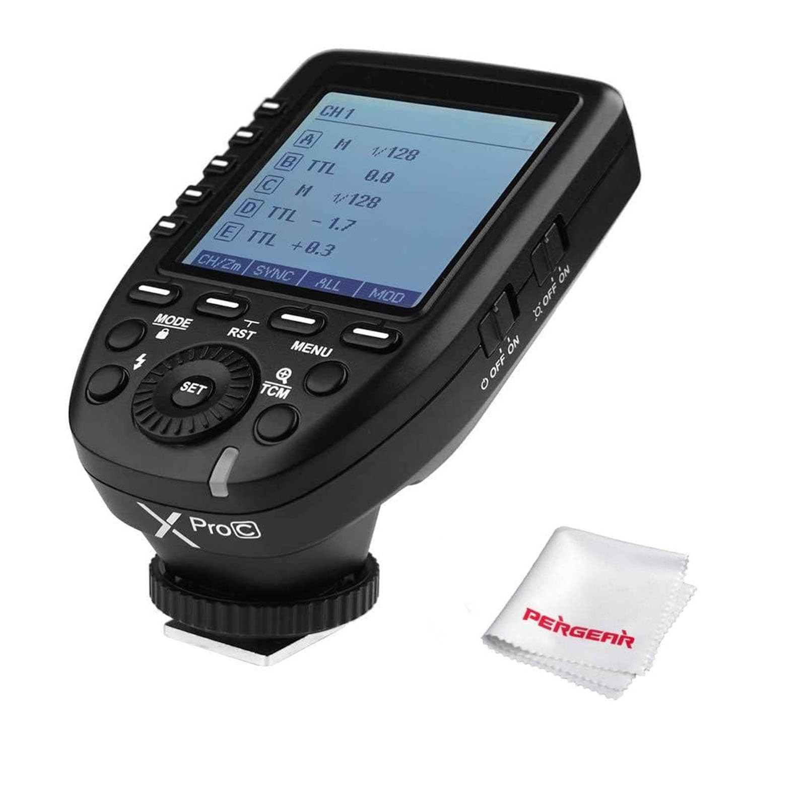 Godox Xpro-C TTL Wireless Flash Trigger for Canon 1/8000s HSS TTL-Convert-Manual Function Large S... | Amazon (US)