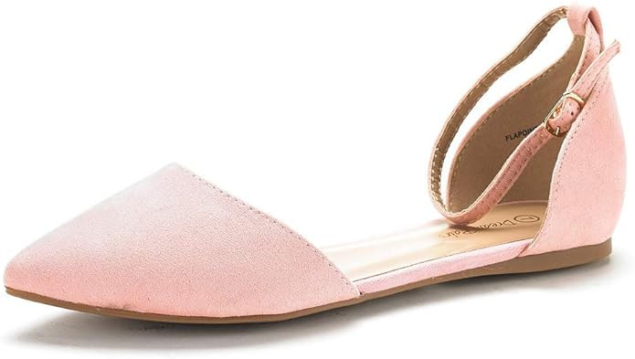 DREAM PAIRS Women's D'Orsay Casual Ballet Flats Shoes | Amazon (US)