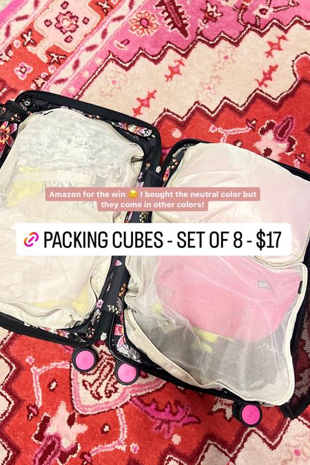 Amazon sale ⚡️ Packing cubes under $20! 

#LTKfamily #LTKitbag #LTKtravel