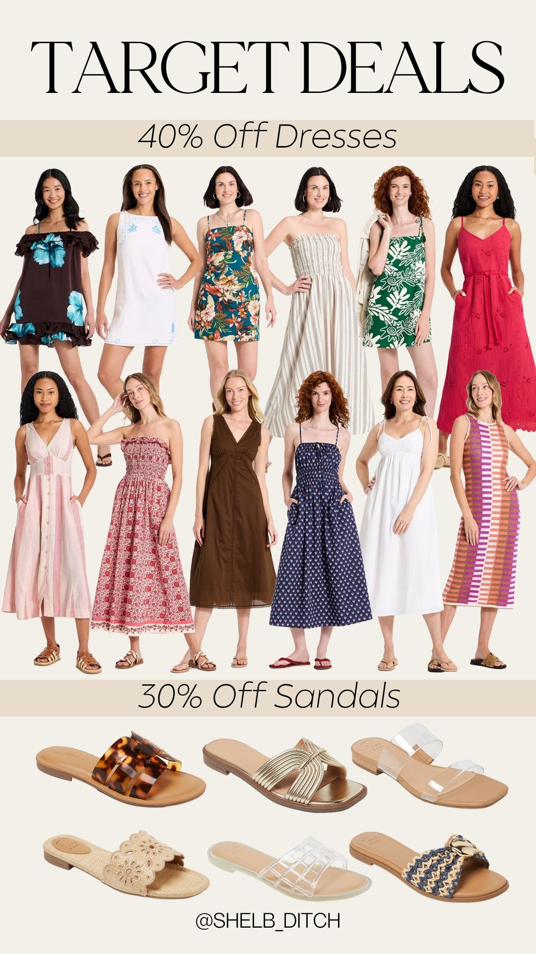 Target deals. Target fashion. Target summer dress. Target 40% off dresses. Target 30% off sandals. Target summer sandals.

#LTKootd #LTKSeasonal #LTKSaleAlert