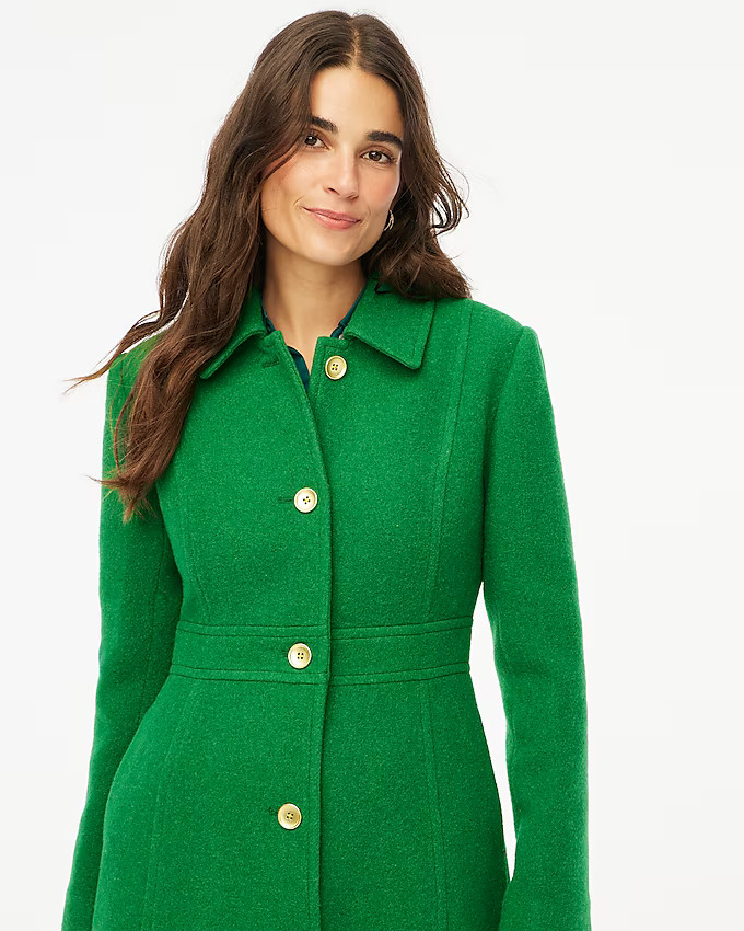 Wool-blend lady day coat | J.Crew Factory