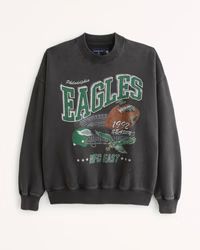 Philadelphia Eagles Graphic Crew Sweatshirt | Abercrombie & Fitch (US)