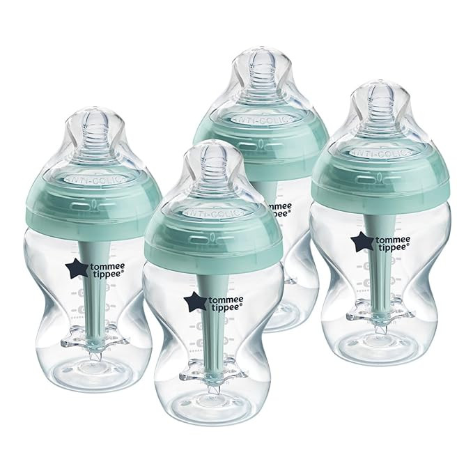 Tommee Tippee Baby Bottles, Advanced Anti-Colic Baby Bottle with Slow Flow Breast-Like Nipple, 9o... | Amazon (US)