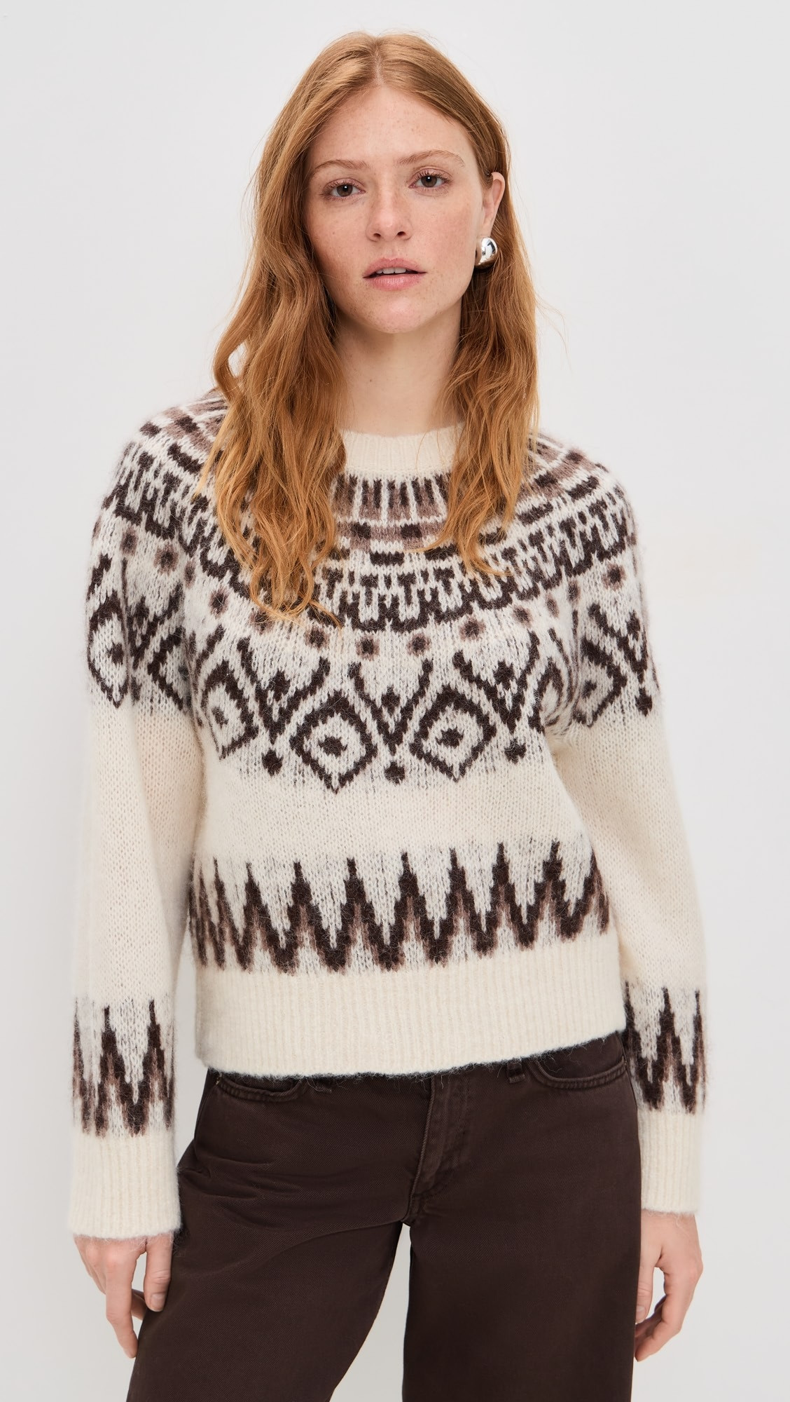 Fair Isle Boxy Sweater | Shopbop