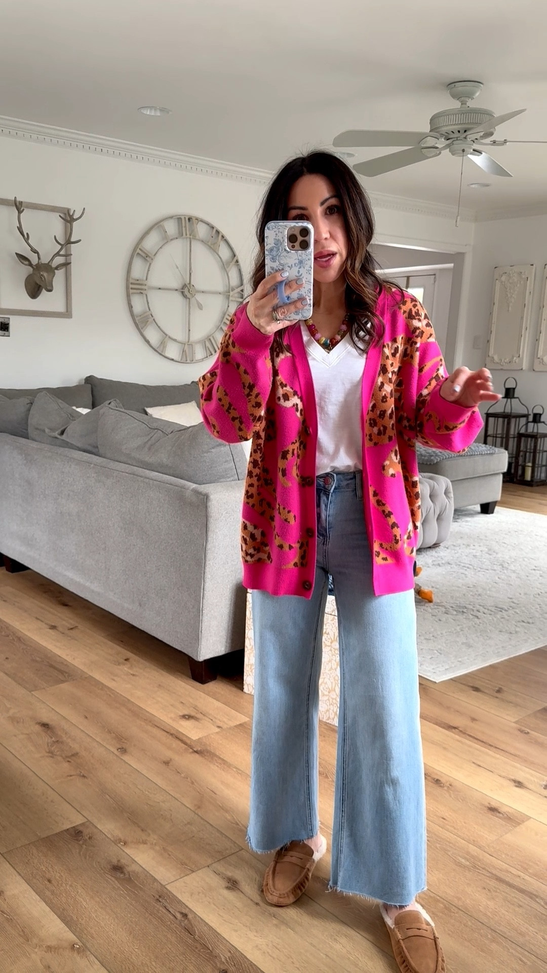 Cardigan and jeans 50% off in cart. Sweater small. Jeans 25. Shoes TTS.



#LTKSaleAlert #LTKPetite #LTKOver40