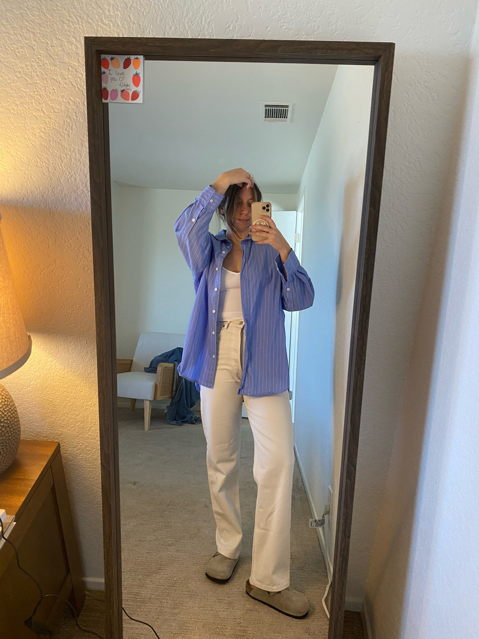 comfy cute outfit! Finally got my hands on Birkenstocks Boston clogs and I’ve been having so much fun making some easy outfits with them 

#LTKFind #LTKstyletip #LTKworkwear