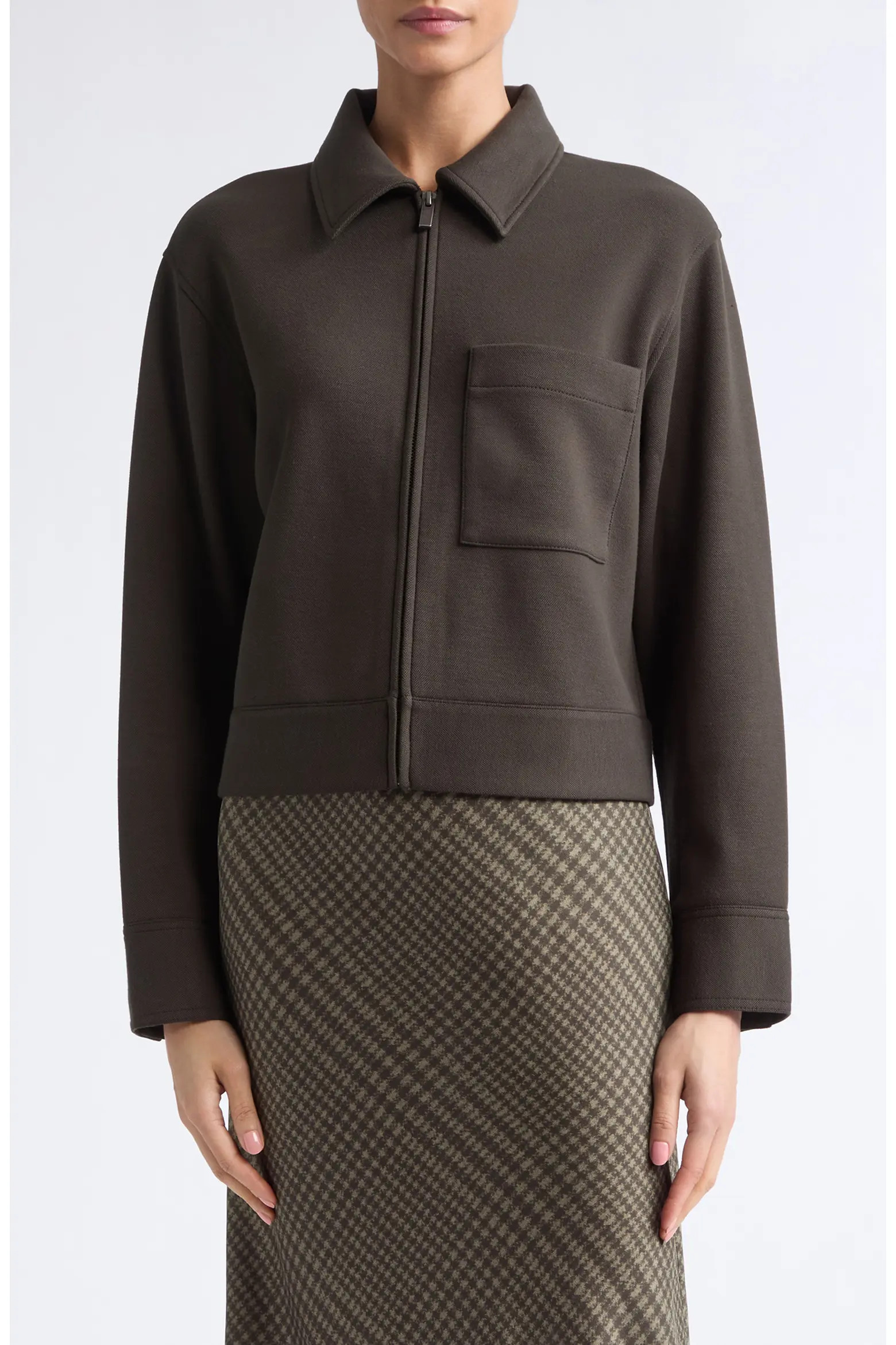 Textured Knit Zip Jacket (Women) | Nordstrom | Nordstrom