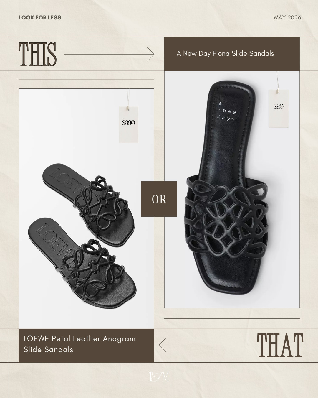 Found the cutest Loewe-inspired sandals at Target and I cannot get over the price difference and how similar they are!! The woven cutout detail gives the same elevated designer look for literally $20 instead of $890 and they would go with SO many summer outfits. summer outfits, vacation outfits beach, date night outfits, graduation guest outfits, country concert outfits, plus size fashion, target style, target finds, designer inspired sandals, woven sandals, black sandals, chic summer outfits, elevated basics, casual luxury style 

 #LTKgrwm #LTKootd #LTKSeasonal