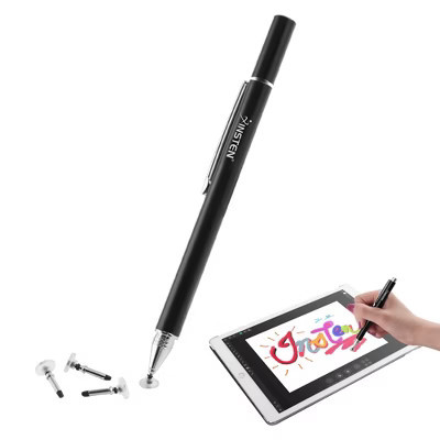 Insten Universal Fine Point Touchscreen Stylus Pen Compatible with iPad, iPhone, Chromebook, Tablet, Touch Screens, 3 Tips | Target