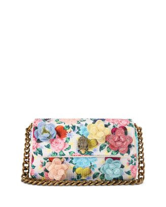 KURT GEIGER LONDON Kensington Small Embellished Floral Shoulder Bag | Bloomingdale's Handbags | Bloomingdale's (US)