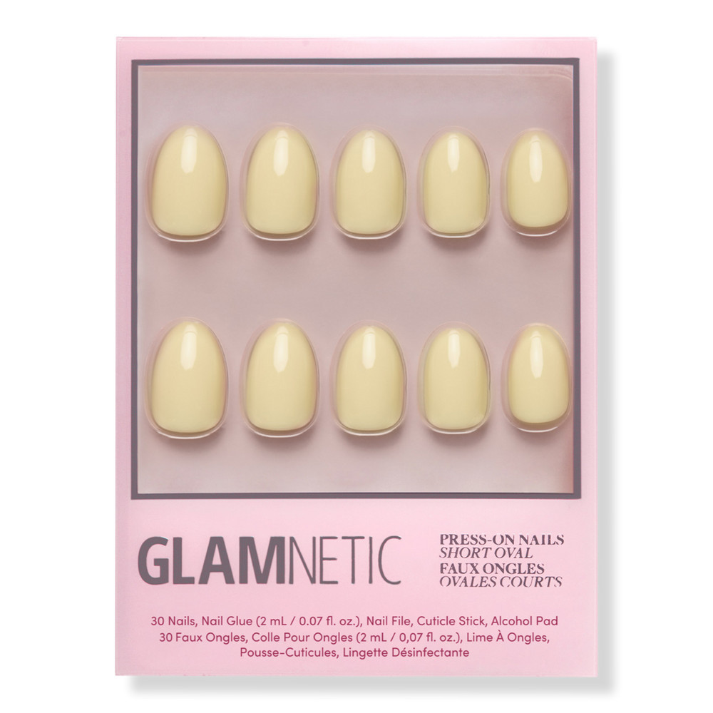 Glamnetic Pastel Yellow Press-On Nails | Ulta