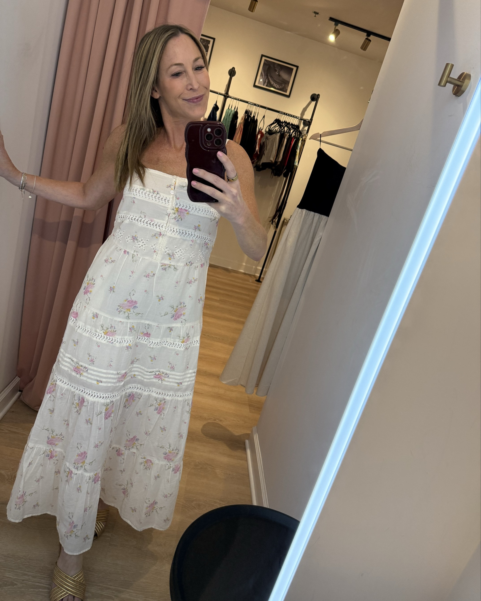 I can’t believe this dress is $45 and from Target! #loveshackfancyvibes #spring2026dresses #vacationoutfits 

#LTKTravel #LTKspringtrends #LTKootd