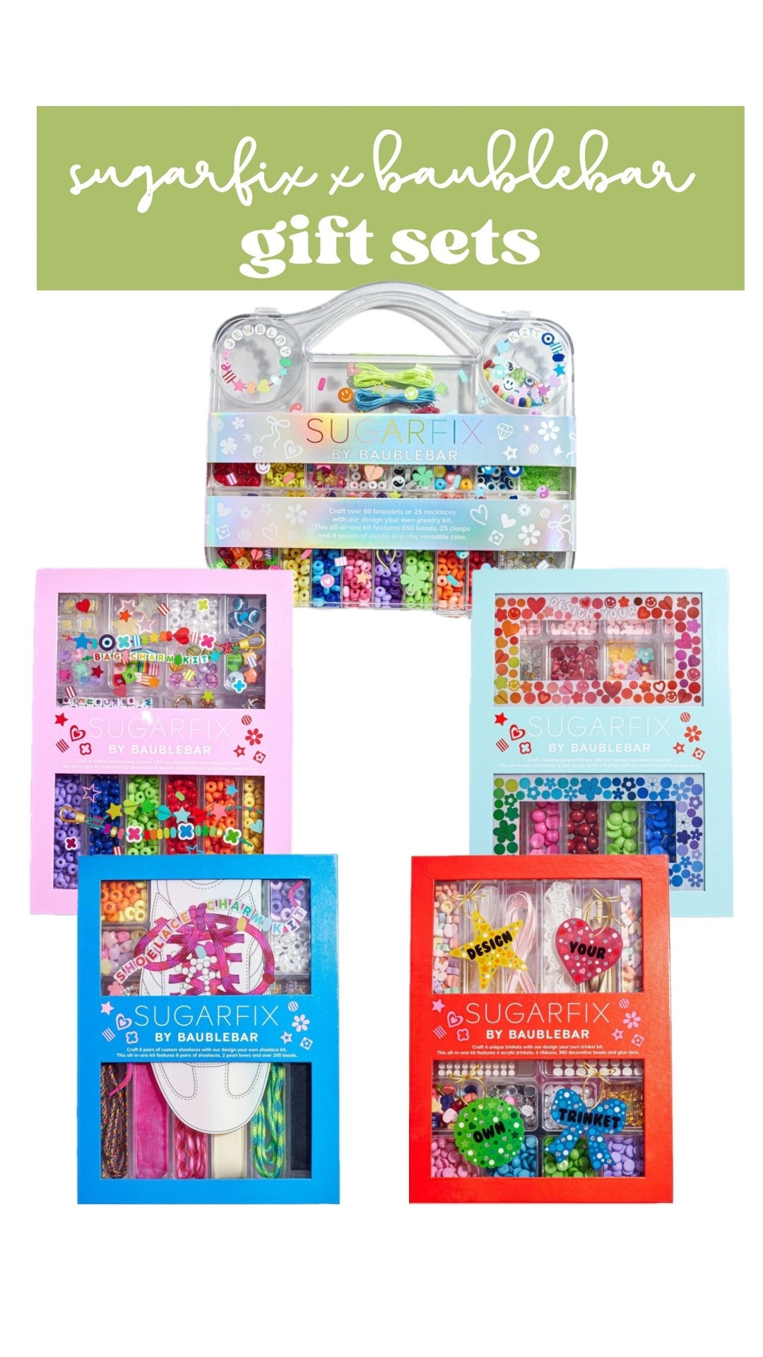 THE cutest sets from Sugarfix x BaubleBar! Perfect for holiday gifting! 

#LTKHoliday #LTKGiftGuide #LTKKids