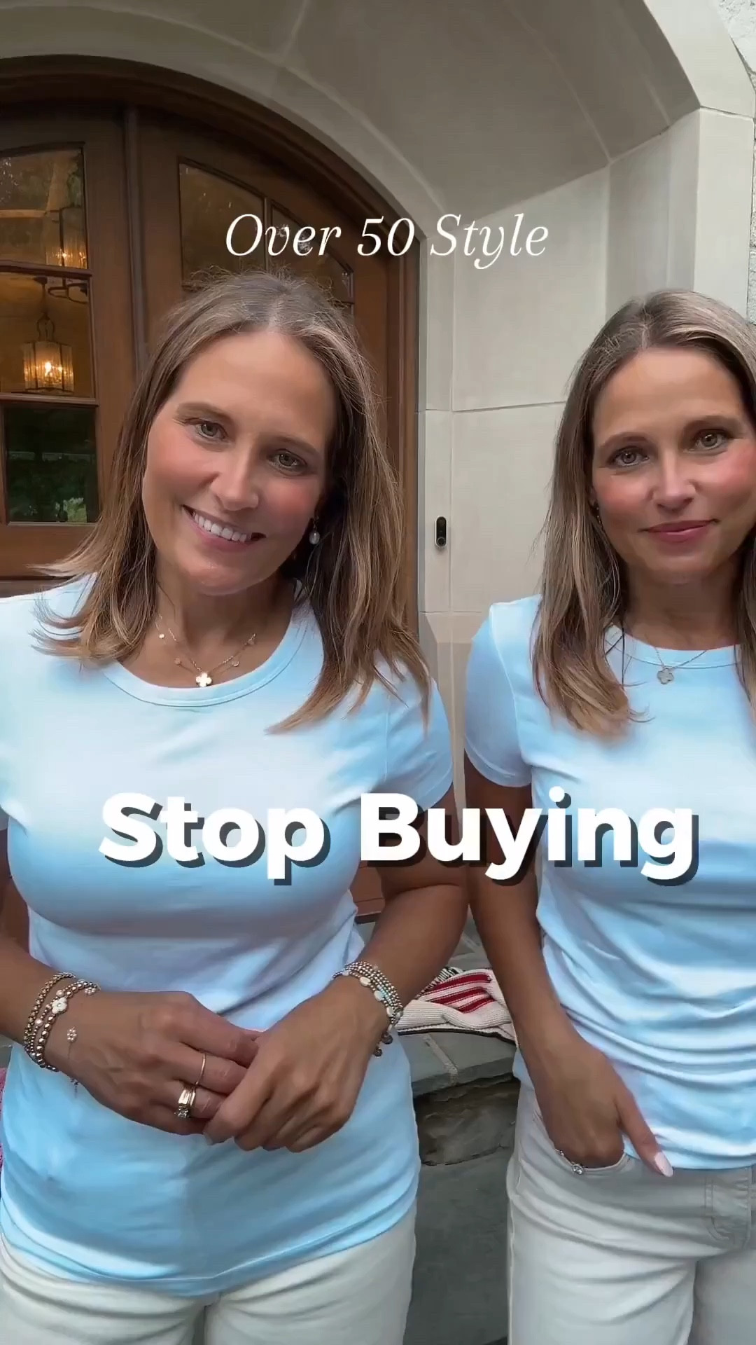 If a luxury brand made the perfect T-shirt, this would be it. I’ve spent years searching for one that works for layering, styling, and wearing on its own, and this one truly does it all. It’s incredibly soft, flattering, and so good you’ll want more than one.

#LTKMidsize #LTKSeasonal #LTKOver40