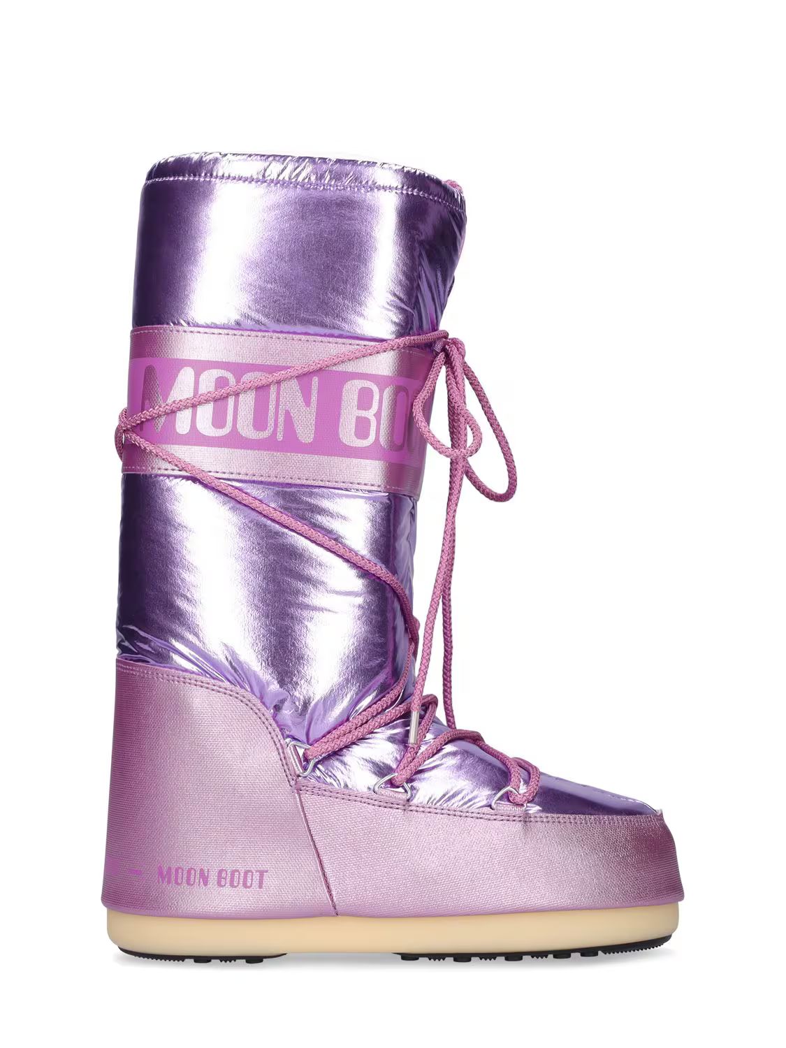 Icon Tall Metallic Snow Boots | Luisaviaroma